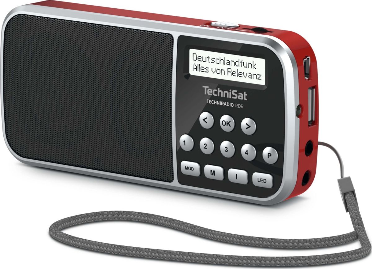 DAB+ Taschenradio+Netzteil TECHNIRADIORDR rt+NT