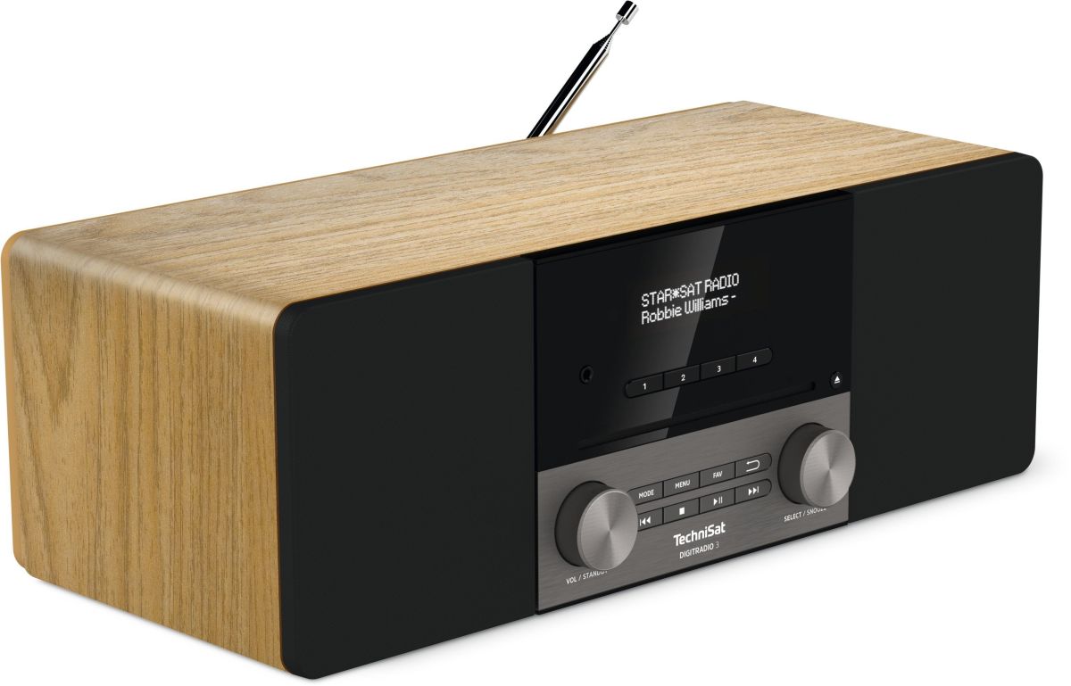 Digitalradio DIGITRADIO3 Eiche Digitalradio DIGITRADIO3 Eiche