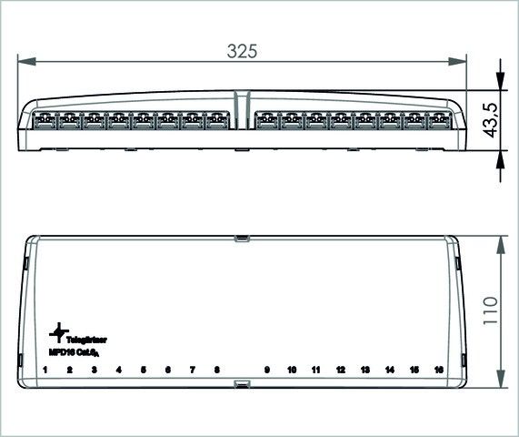 Mini-Verteiler TH35/AP J02022A0067