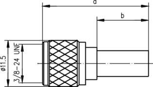 MiniUHF-Kabelstecker J01045F0003