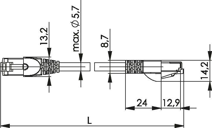 Patchkabel F/UTP Cat.5e 100008376