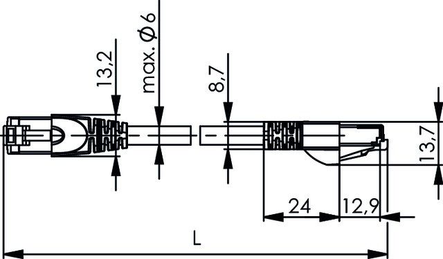 Patchkabel S/FTP 6A 100008269