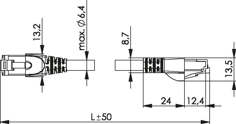 Patchkabel S/FTP Cat.6A 100008047