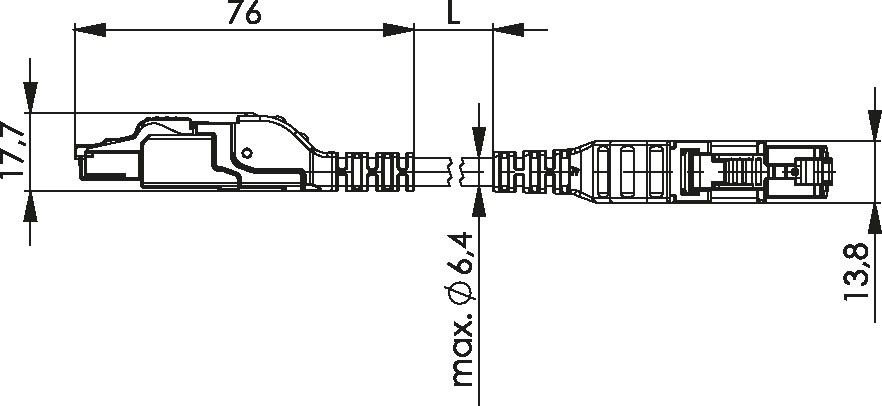 Patchkabel SF/UTP Cat.5 100017314