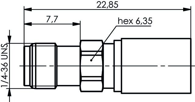 R-SMA-Buchse J01151R0051