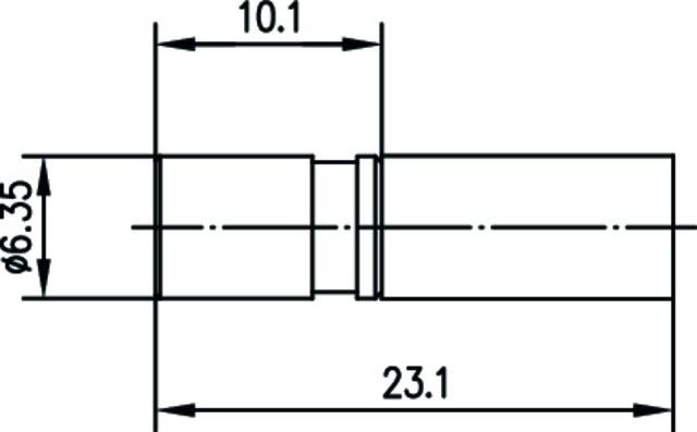 SMB-Kabelbuchse cr/cr AU J01161A0391