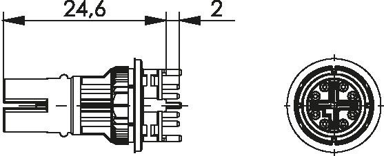 STX M12x1 EBB X-kod. 100007550