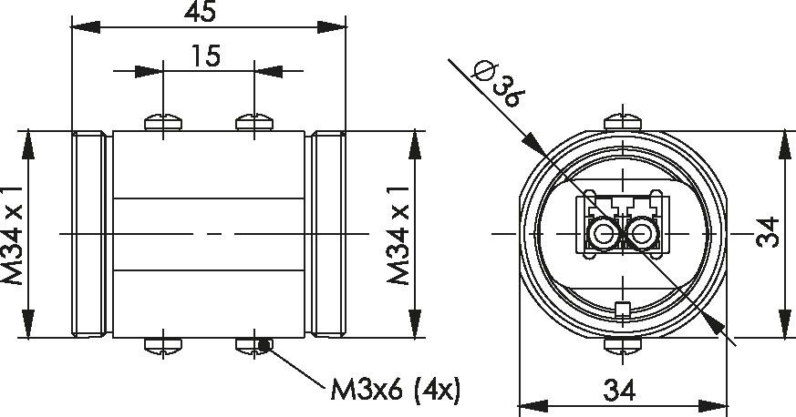 TOC Kupplung IP68 100007407