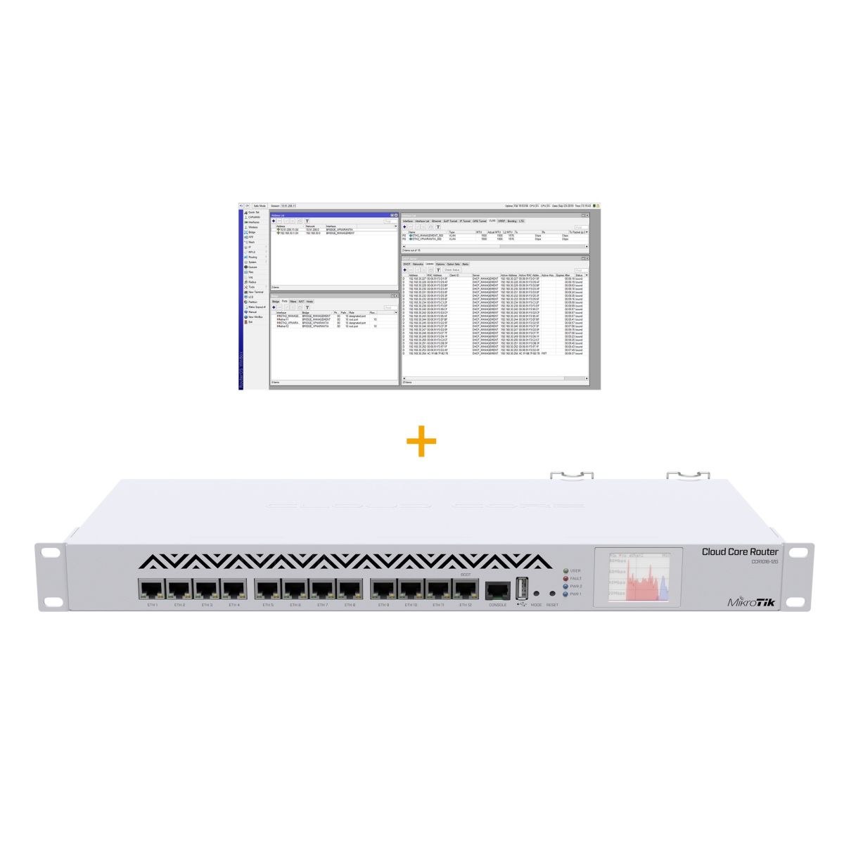 Router 12 GbEth RDATA12K Router 12 GbEth RDATA12K
