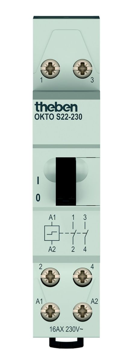 Elektrom.Stromstoßschalter OKTO S22-230 Elektrom.Stromstoßschalter OKTO S22-230