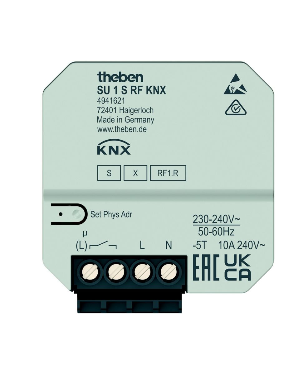 Funk-Schaltaktor SU 1 S RF KNX Funk-Schaltaktor SU 1 S RF KNX