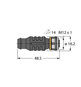 Busabschlusswiderstand RKE57-TR2/RFID