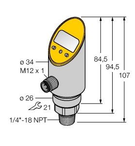 Drucksensor PS400R3032UPN8XH1141 Drucksensor PS400R3032UPN8XH1141