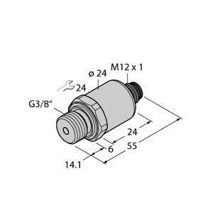 Drucktransmitter PT16R1049I2H1141/X