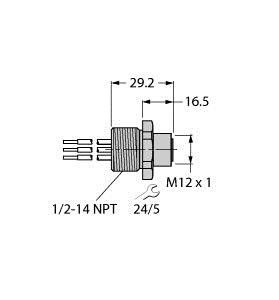 Einbauflansch U-03490