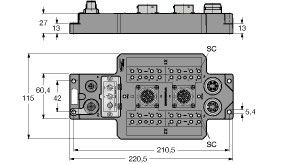 Feldbus-I/O-Modul FLDP-IOM2012-0001
