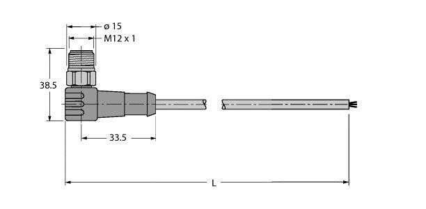 Feldbusleitung WSCV-FBY48OG-5M/5D
