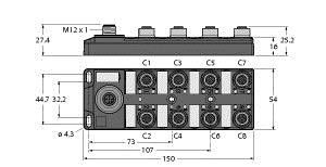 I/O-Hub TBIL-M1-16DXP