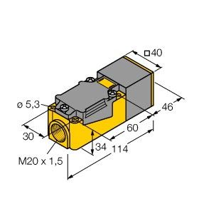 Induktiver Sensor NI25-CP40-LIU
