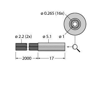 Kunststoff-Lichtleiter PBCF46U