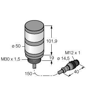 LED-Turmlampe TL50GRQP