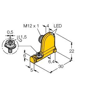 Magnetfeldsensor BIM-UNT-AP6X2-H1141