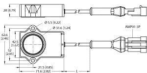 Miniatur Drehgeber RI240P1-Q #100000200