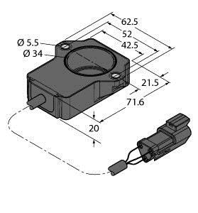 Miniatur Drehgeber RI360P1-Q #100000177