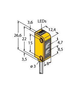 Opto Sensor Q12RB6FF50