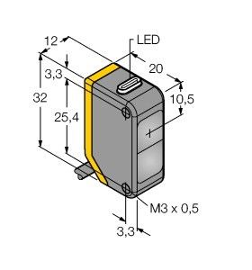 Opto Sensor Q20PFF100