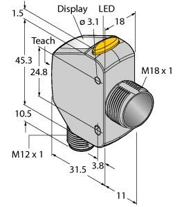 Opto-Sensor Q4XTBCOD300-Q8