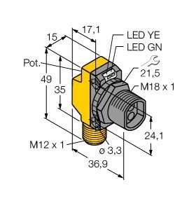 Opto Sensor QS18VP6FQ8