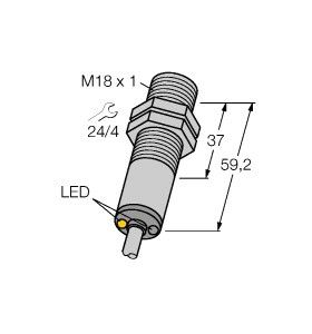 Optoelektronischer Sensor M18SP6R