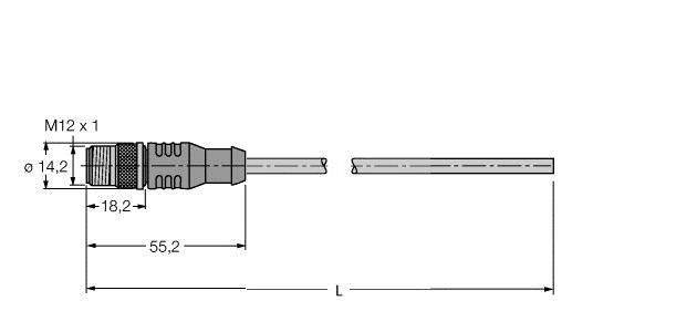 PROFIBUS-Leitung RSSW451-15M