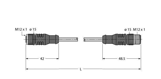 RFID-Leitung RK4.5T-5-R#7030332