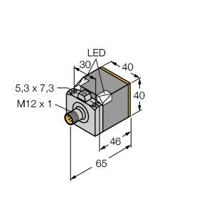 Sensor BI15UCK40AN6X2H1141