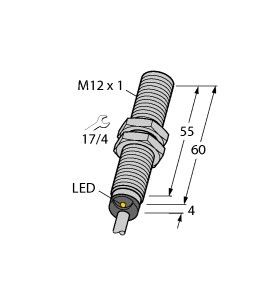 Sensor BI2-M12-ADZ31X 7M