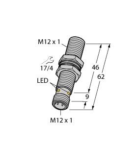 Sensor BI2U-M12E-AD4X-H1144
