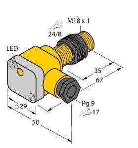 Sensor NI10-P18SK-Y1X