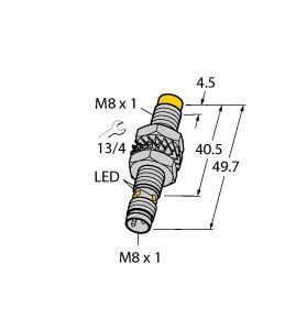 Sensor NI3-M08E-AP6X-V1131