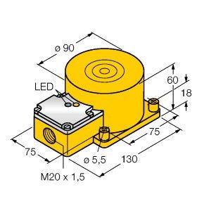 Sensor NI60-K90SR-VN4X2