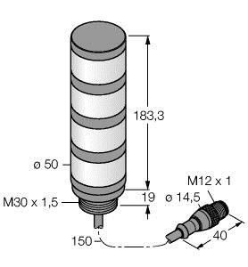 Signalsäule TL50BGYRQP