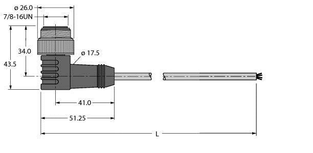 Spannungsversorgungsltg. WSM43-10M