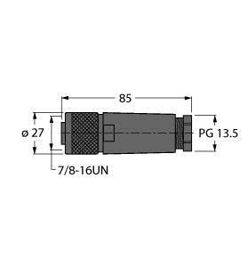 Steckverbinder B4141-0/13.5 Steckverbinder B4141-0/13.5