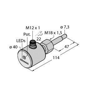 Strömungssensor FCST-A4-AP8X-H1141 Strömungssensor FCST-A4-AP8X-H1141