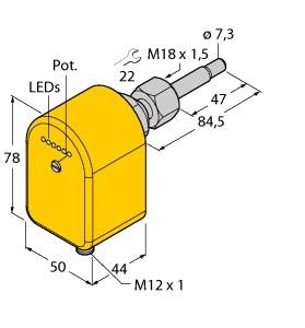 Strömungssensor FCST-A4P-AP8X-H1141