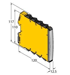 Trennschaltverstärker IMX12-DI0 #7580016 Trennschaltverstärker IMX12-DI0 #7580016