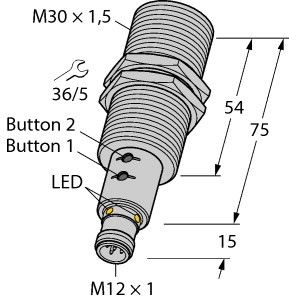 Ultraschallsensor RU300U-M3 #1610040