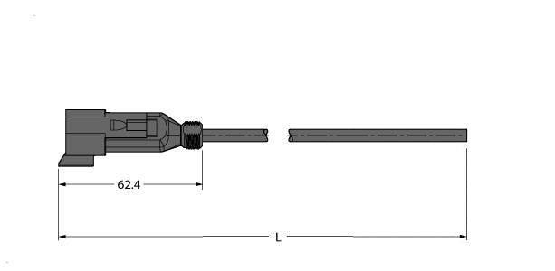 Ventilsteckverbinder DT04-3PG-S-10/TXL