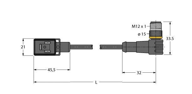 Ventilsteckverbinder VBS02-S80 #6606576